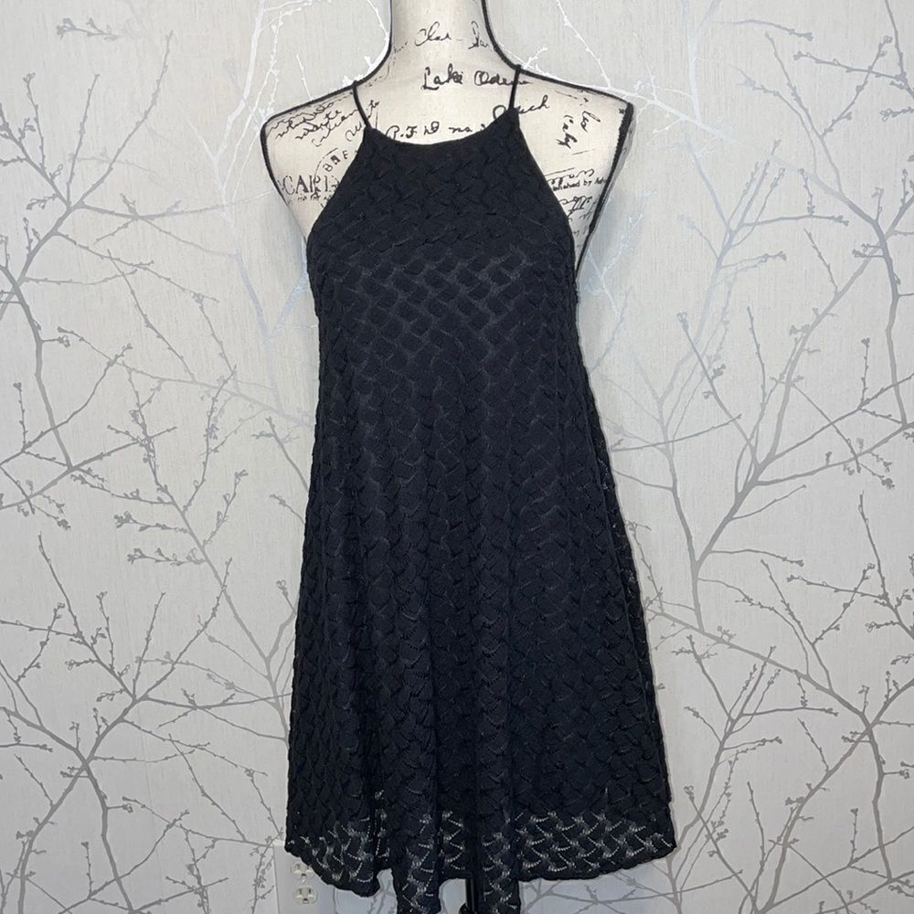 Kimchi Blue black‎ lace mini dress, Size Small